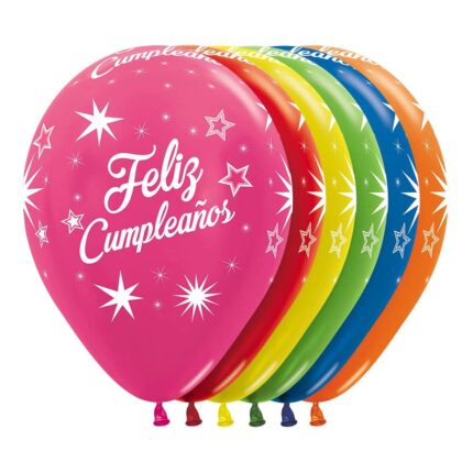 BOMBA R-12 FELIZ CUMPLEAÑOS PQT *50