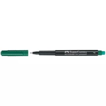 MARCADOR FABER MULTIMARK FINE VERDE