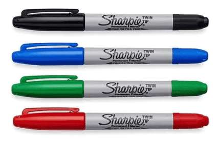 MARCADOR SHARPIE FINE FUCSIA DOBLE PUNTA TWIN