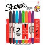 MARCADOR SHARPIE FINE MORADO DOBLE PUNTA TWIN