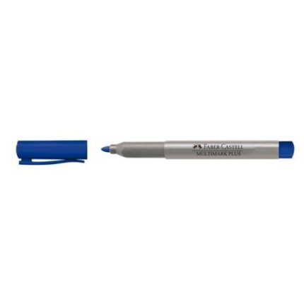 MARCADOR FABER MULTIMARK FINE AZUL
