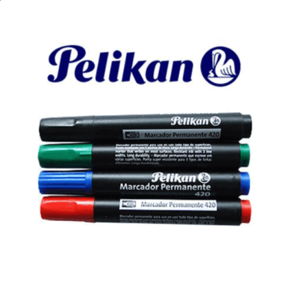 MARCADOR PERM 420 VERDE PELIKAN